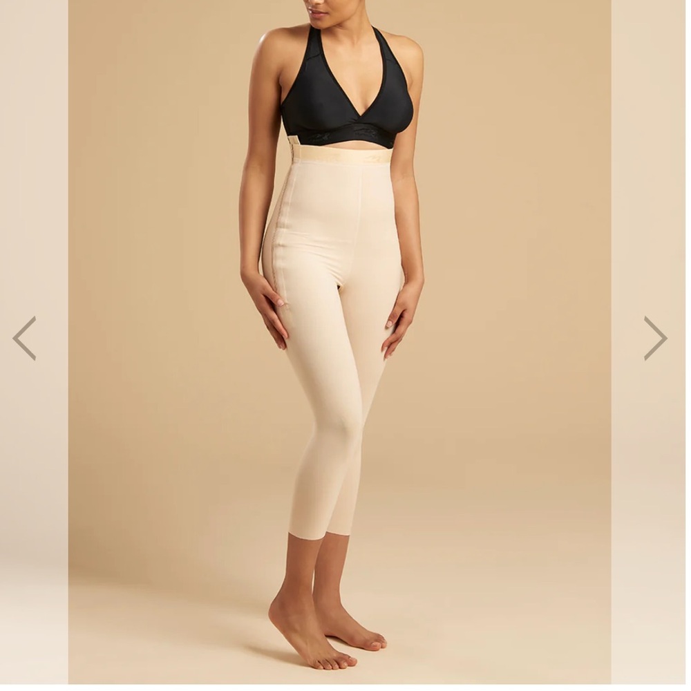 LIKE NEW Black High-Waist Compression Girdle - Calf Length - STYLE NO.
LGM